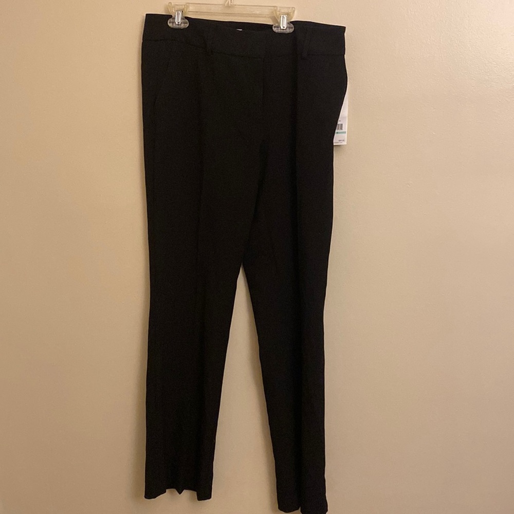 NWT Calvin Klein Black Dress Pants (8)